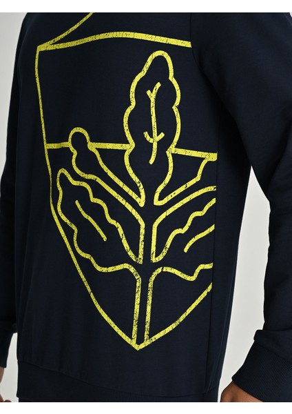 Erkek Trıbun All Over Baskı Sweat fırsatları