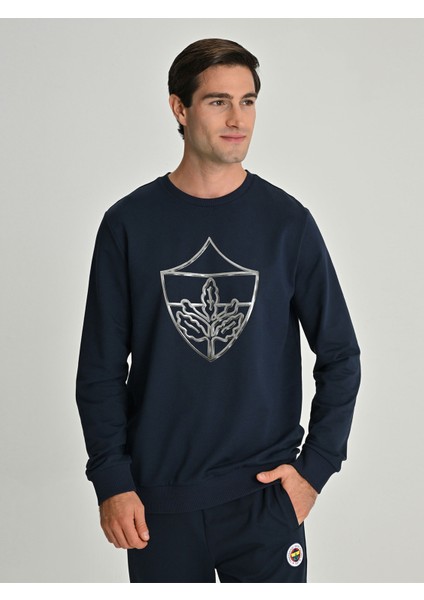 Erkek Trıbun Metalik Detaylı Sweat fiyatları