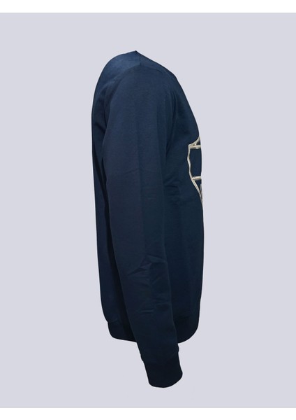 Erkek Trıbun Metalik Detaylı Sweat