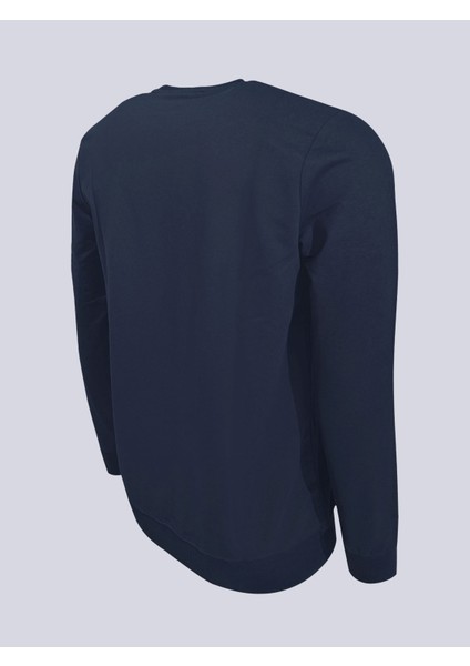 Erkek Trıbun Metalik Detaylı Sweat