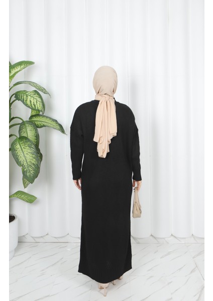 Baklava Desenli Triko Elbise indirimleri