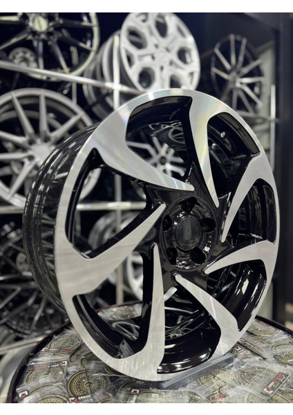 18'' 5X105 Opel Astra Opc Black Diamond Jant Modeli (4 Adet)