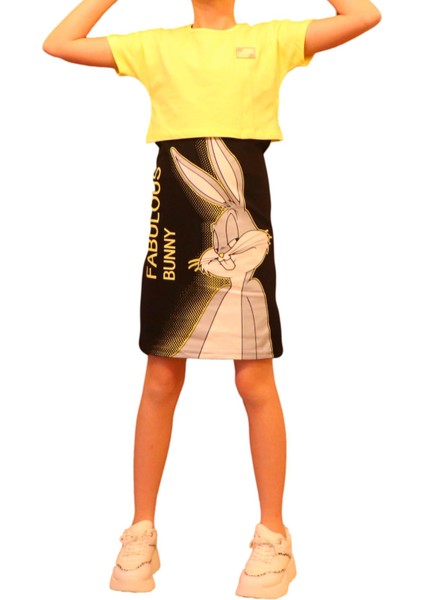 Kız Çocuk Ikili Elbise İlkbahar & Yaz