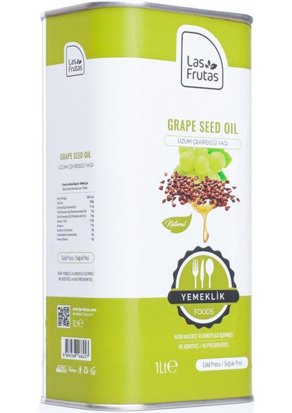 Yemeklik Üzüm Çekirdeği Yağı 1 Litre – Soğuk Sıkım, Saf & Doğal modelleri