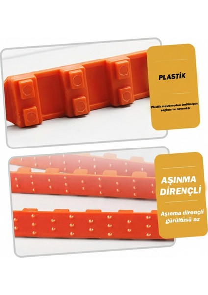 Universal Acil Durum Kar Kelepçesi Zincir Alternatifi (Kolay Montaj) modelleri