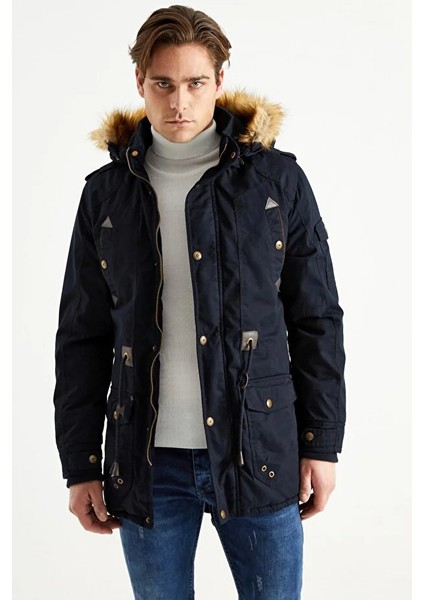 Erkek Siyah Dik Yaka Şişme Suni Deri Mont fiyatları