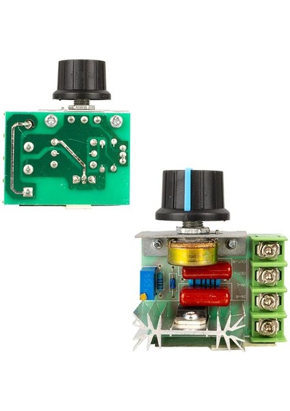 CA-2000W Ac 220 Volt Tristör Yüksel Voltaj Regülatörü Hız Azaltıcı Sıcaklık Dimmer Düzenleyici