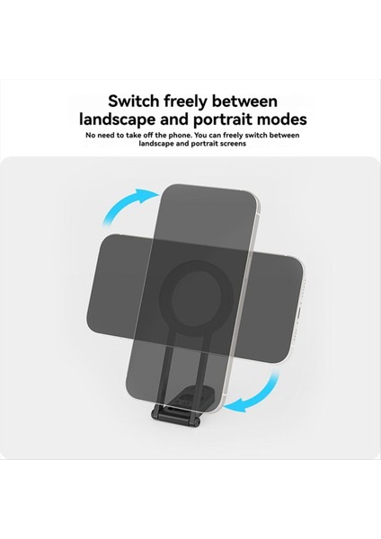 Magsafe Için Telefon Monte Edilebilir Taşınabilir Çift Taraflı Manyetik Stand Masa Montaj Telefon Tutucu Tutucu (Yurt Dışından) fiyatları