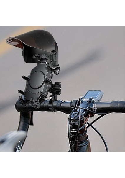 Telefon Tutucu Visor Kask Güneşlik Motosiklet Gideri Telefon Tutucu Ayarlanabilir Güneşlik Yağmur Geçirmez Güvenlik Artışı (Yurt Dışından) modelleri