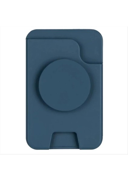 Magsafe Için Manyetik Kartlıklı Cüzdan IPhone 16 17 Pro Samsung S25 S26 Macsafe Cep Telefonu Kavrama Tok Parmak Yüzük D (Yurt Dışından)