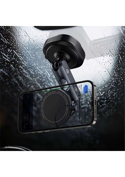 Manyetik Vakum Emme Araç Telefonu Tutucu - 360° Dönen Elektrikli Vakum Bardak Dağı Araba Için Evrensel (Yurt Dışından) fiyatları