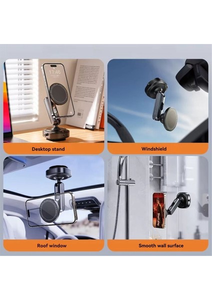Manyetik Vakum Emme Araç Telefonu Tutucu - 360° Dönen Elektrikli Vakum Bardak Dağı Araba Için Evrensel (Yurt Dışından) modelleri