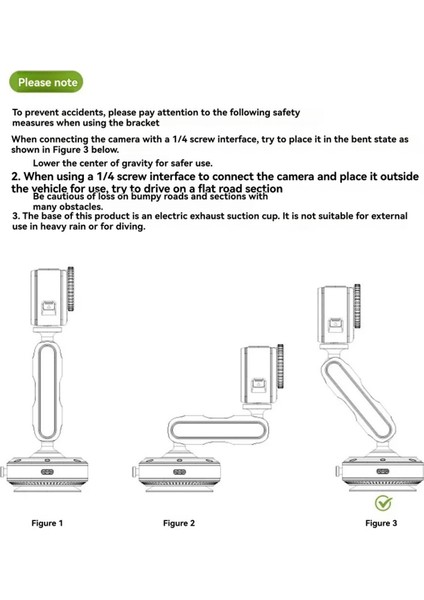 Manyetik Vakum Emme Araç Telefonu Tutucu - 360° Dönen Elektrikli Vakum Bardak Dağı Araba Için Evrensel (Yurt Dışından) fırsatları