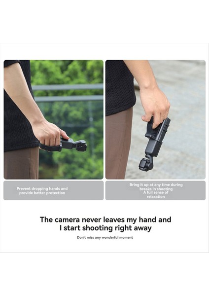 Djı Osmo Pocket 3 El Bant Koruyucu Kılıf Genişleme Çerçevesi Kapak Geliştirilmiş Kavrama ve Koruma (Yurt Dışından) fırsatları