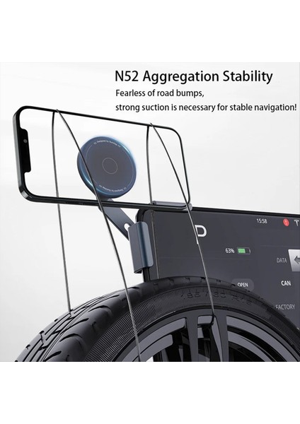 Tesla Byd Zeekr Nıo Xpeng ve Diğer Modeller B&#39 Deki Ekranlar Için Çok Açılı Ayarlanabilir Araç Telefonu Montaj Aksesuarı (Yurt Dışından) indirimleri