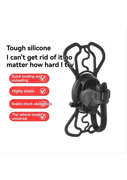 Silikon Bisiklet Telefon Tutucu Evrensel Bisiklet Gidon Manyetik Kilit Hızlı Açılan Telefon Montaj Klip Braketi (Yurt Dışından) fırsatları