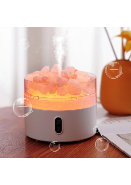 Tuz Taş Lambası Difüzör Nemlendirici USB Aromaterapi Gece Lambası Sisli Hava Nemlendirici Yatak Odası Ofis Ev Araba Için (Yurt Dışından) fırsatları