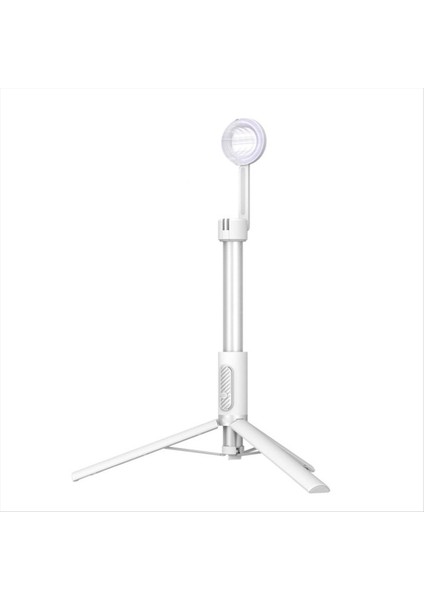 Manyetik Telefon Tripod 1.6m Kablosuz Uzak Taşınabilir Telefonlarla Uzatılabilir Selfie Stick iPhone Android Telefon B (Yurt Dışından)