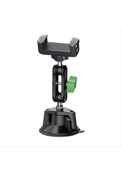 Emme Telefon Tutucu Araç Telefonu Tutucu Sabitleyici Telefon Selfie Çubuğu 360° Dönen Telefon Montaj Braketi (Yurt Dışından)