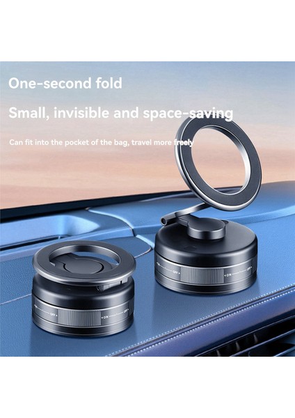 2x S11 Araç Telefonu Tutucu 360° Dönen Katlanabilir Manyetik Montaj Vakum Adsorpsiyon Güçlü Mıknatıs Antishake Tutucu (Yurt Dışından) fırsatları