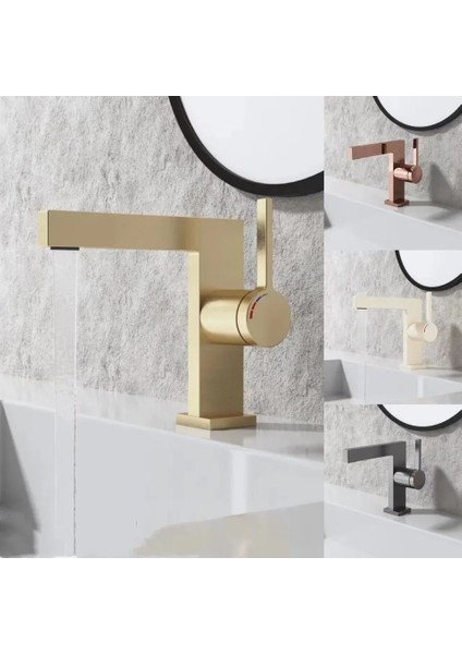 Gold T Tipi Lavabo Bataryası