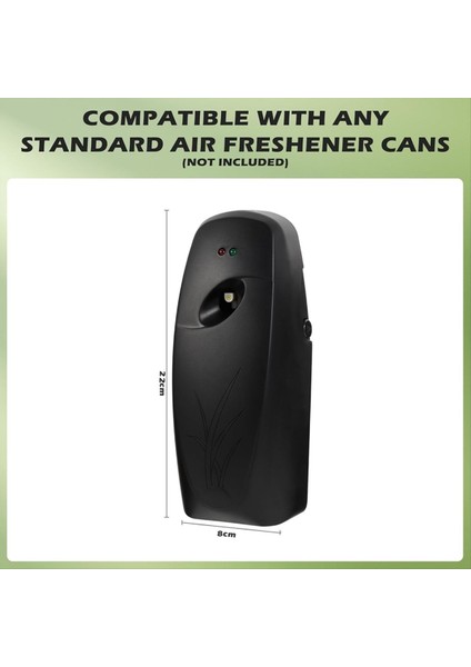 Otomatik Hava Fazı Sprey Dispenser, Oda/tuvalet Için Çoklu Zaman Kokusu/mist Sürüm Ayarları (Yurt Dışından) indirimleri