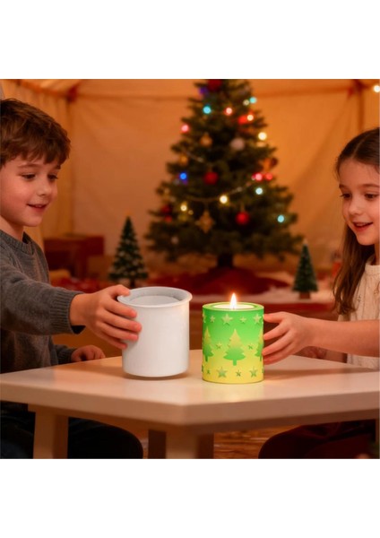 Reçine Kabartmalı Ağaç Için Noel Kalıpları Yeniden Kullanılabilir Yapışmaz Işçiliği Araçları Resincasting Için Noel Silikon Kalıpları (Yurt Dışından) fırsatları