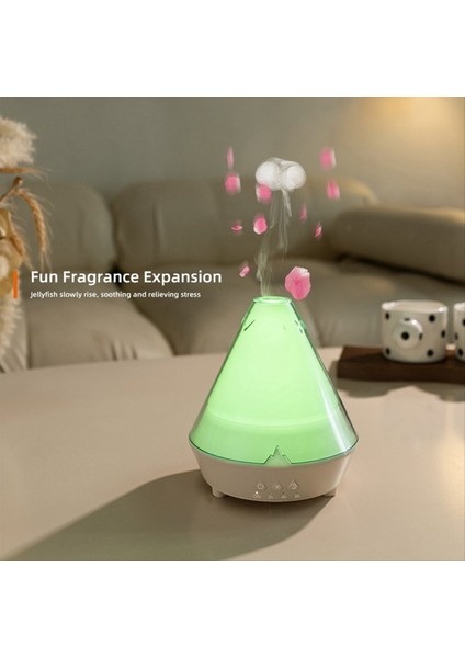 180 ml Esansiyel Yağı Difüzör Volkan Nemlendirici Alev Aromalı Denizanası Mist 7 Renkli LED Otomatik Kapanma Ev Ofis Için (Yurt Dışından) indirimleri
