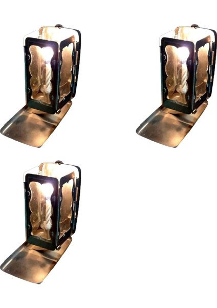 3x Katlanır Cep Mumu Fener Cep Mumu Fener Katlanır Cep Mumu Fener (Mum Yok) (Yurt Dışından)