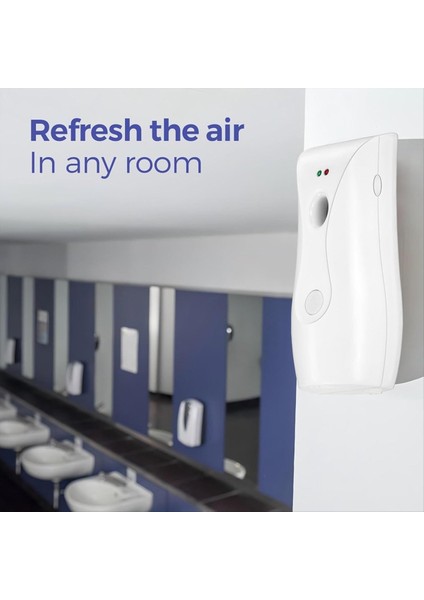 Otomatik Hava Fazı Dağıtıcıları (2 Pack), Aerosol Püskürtme Makineleri, Duvara Monte Veya Bağımsız, Ayarlanabilir Zamanlayıcı (Yurt Dışından) fiyatları