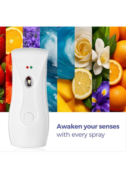 Otomatik Hava Fazı Dağıtıcıları (2 Pack), Aerosol Püskürtme Makineleri, Duvara Monte Veya Bağımsız, Ayarlanabilir Zamanlayıcı (Yurt Dışından) fırsatları