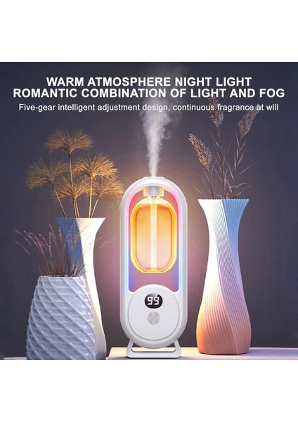 2x Akıllı Dijital Ekran Aromaterapi Makinesi Otomatik Olarak Ortamla Koku Püskürtür (Yurt Dışından) fırsatları