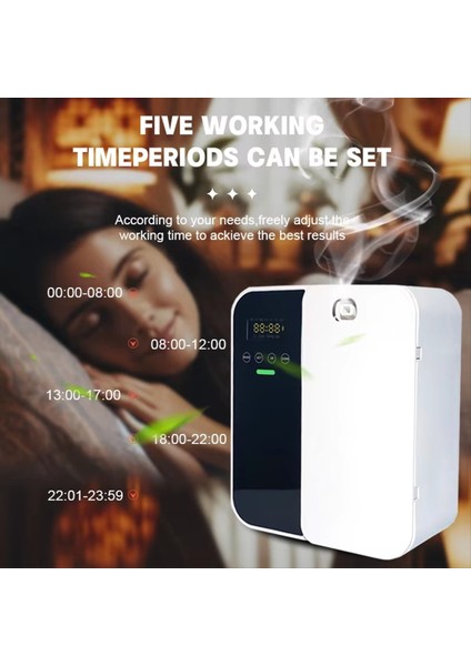 Koku Makinesi Aroma Yayıcı Duvara Monte Otel Geniş Alan Lobi Için Yüksek Kapasiteli Aroma Difüzör Ev Kokusu Ab Tak (Yurt Dışından) modelleri