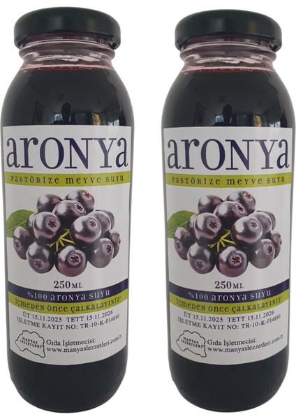 100% Aronya Meyve Suyu