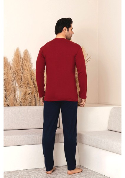 Pamuklu Uzun Kollu Erkek Pijama Takımı fiyatları