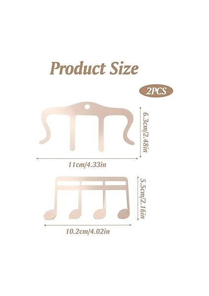 Notalar Klasörü, Piyano Defteri, Nota Yaprakları, Metal, M Şeklinde, Kitap, Atıştırmalık Çantası, Klavye, Piyano, Gitar, Nota Aksesuarı Için Sayfa Işaretleme Tutucu, 2 Adet fiyatları