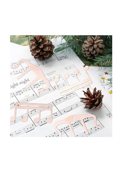 Notalar Klasörü, Piyano Defteri, Nota Yaprakları, Metal, M Şeklinde, Kitap, Atıştırmalık Çantası, Klavye, Piyano, Gitar, Nota Aksesuarı Için Sayfa Işaretleme Tutucu, 2 Adet fırsatları