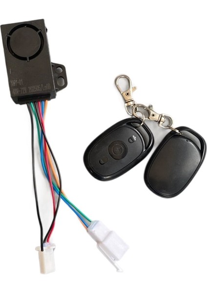 Elektrikli Araç Kornası Iki Tekerlekli ve Üç Tekerlekli Elektrikli Araç 48/60V Oto ve Motosiklet Aksesuarları Siyah (Yurt Dışından)