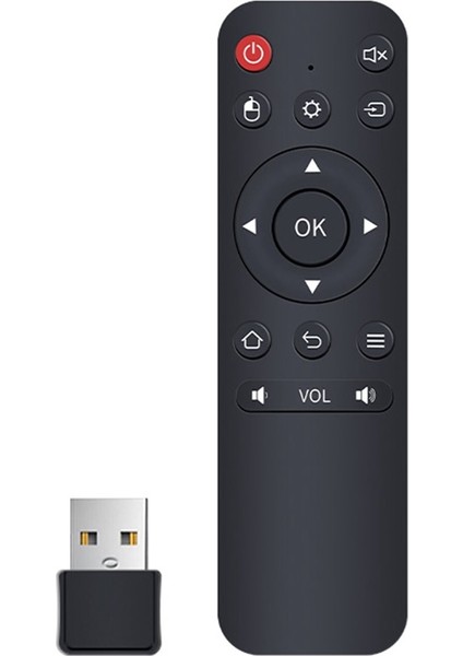 2 4g Kablosuz USB Alıcı Tv Kutusu Uzaktan Kumanda Kablosuz Hava Fare Android Akıllı Tv Kutusu ve Pc/tv Için (Yurt Dışından)