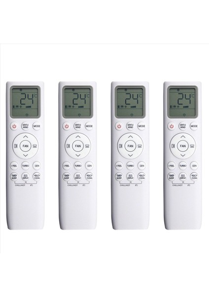 Tcl Uzaktan Kumanda Için 4x Klima A/c Uzaktan Fahrenheit Santigrat Soğutma ve Isı Dönüştürme 002383 (Yurt Dışından)