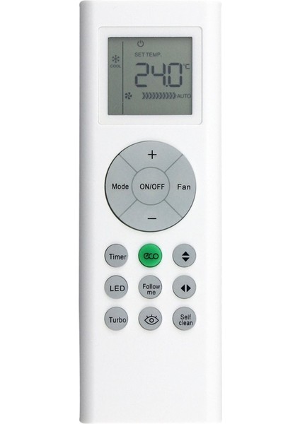 Midea RG66B3(2H)/BGEF Klima Uzaktan Kumandası Için Klima Uzaktan Kumandasını Değiştirin (Yurt Dışından)