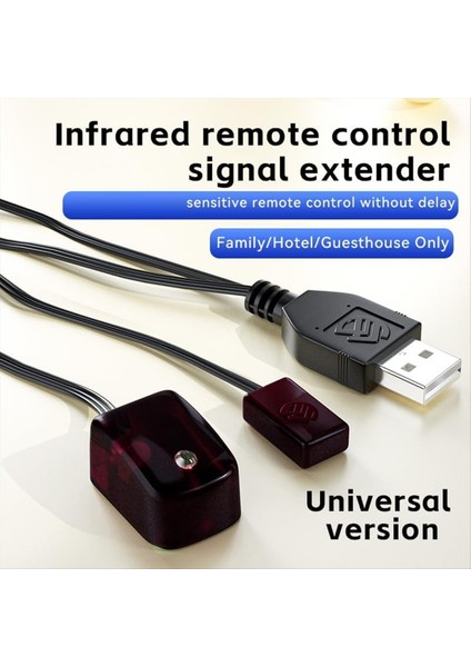 Kızılötesi Genişletici Uzaktan Kumanda Uzatma Kablosu Kızılötesi Tekrarlayıcı Kiti Kızılötesi Tekrarlayıcı Sistemi SU101A (Yurt Dışından) fiyatları