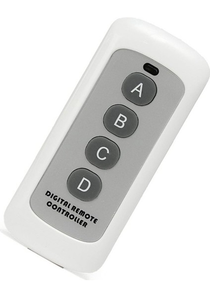 4x 433MHZ Kablosuz Rf Uzaktan Kumanda Beyaz 4 Düğmeli Uzaktan Kumanda EV1527 Öğrenme Kodu Kablosuz Uzaktan Kumanda (Yurt Dışından) fırsatları