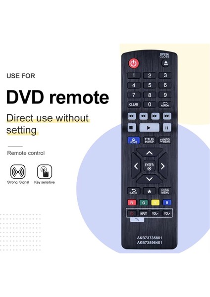 AKB73735801 AKB73896401 Lg Blue Ray Dısk DVD Oynatıcı BP50 BPM25 Için Uzaktan Kumanda (Yurt Dışından) indirimleri