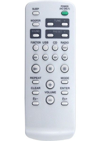 Sony RMT-CG50A RMT-CRS60A CFD-RG880CP MT-CG700A RMT-CG500A CD Radyo Kaset Kaydedici Için RMT-CG880A Uzaktan Kumandayı Değiştirin (Yurt Dışından)