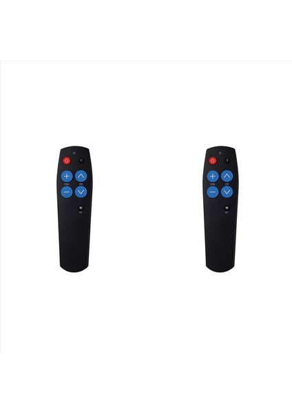 2x Evrensel Yaşlılar Için Uzaktan Kumanda Öğrenin 7 Büyük Tuşlar Tv Stb DVD Kutusu Aydınlatma Kontrolöründen Kod Kopyalayın (Yurt Dışından)