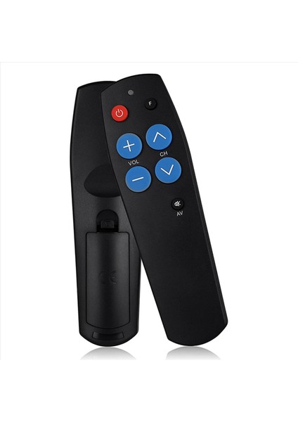 2x Evrensel Yaşlılar Için Uzaktan Kumanda Öğrenin 7 Büyük Tuşlar Tv Stb DVD Kutusu Aydınlatma Kontrolöründen Kod Kopyalayın (Yurt Dışından) modelleri