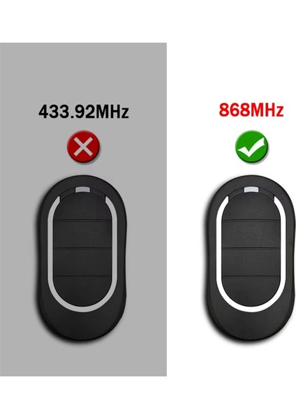 2x Alutech At-4n 868MHZ Garaj Kapısı Uzaktan Kumanda 868 35MHZ Haddeleme Kod Uzaktan Kumanda Garaj Kapısı Açıcı Komutu (Yurt Dışından) fırsatları