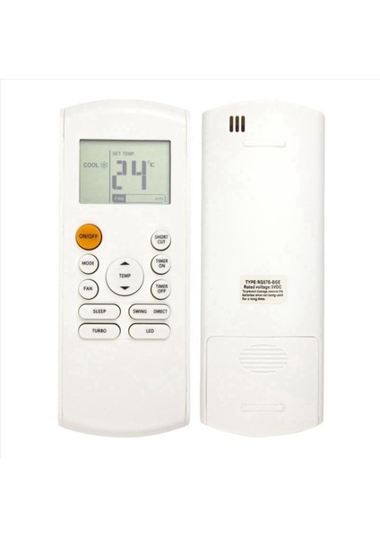 Midea Ingilizce Klima Uzaktan Kumanda RG57B-BGE Için 2x Klima Uzaktan Kumandanın Değiştirilmesi (Yurt Dışından) modelleri