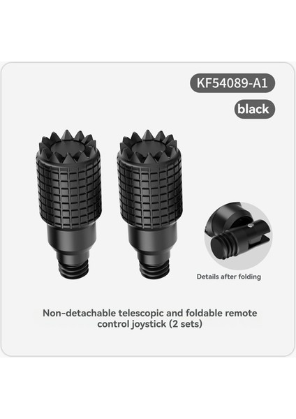 Başparmak Rocker Joystick Djı Rc-N1 Rc-N2 Rc-N3 Uzaktan Kumanda Sökülmesi Olmayan Teleskopik Katlanır Joystick Siyah (Yurt Dışından) fiyatları